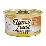 Fancy Feast Cat Food Sliced Turkey Feast In Gravy 3oz