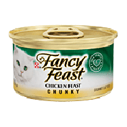 Fancy Feast Cat Food Chunky Chicken Feast 3oz