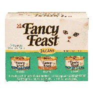 Fancy Feast Cat Food Loaf 3-Flavor Variety Pack 24ct