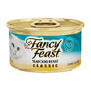 Fancy Feast Cat Food Gourmet Seafood Feast 3oz