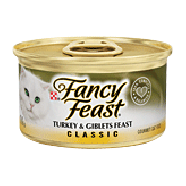 Fancy Feast Cat Food Turkey & Giblets Feast 3oz