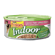 Friskies Selects Indoor; wet cat food herbed salmon entree with r5.5oz