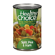Healthy Choice  split pea & ham soup, ready to serve 15oz