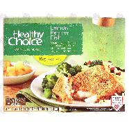 Healthy Choice Complete Meals lemon pepper fish, breaded white 10.7-oz