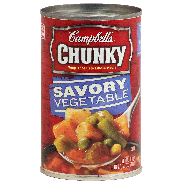 Campbell's Chunky savory vegetable, soup that eats like a meal 18.8oz