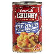 Campbell's Chunky split pea & ham soup that eats like a meal 19oz