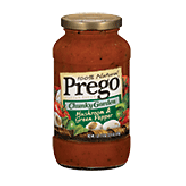 Prego Chunky Garden mushroom & green pepper pasta sauce 25.75oz