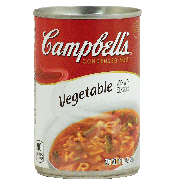 Campbell's  old fashion vegetable soup made with beef stock 10.5oz