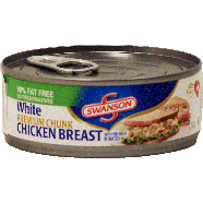 Swanson Premium Chunk White Chicken Breast In Water  4.5oz