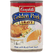 Campbell's  golden pork gravy 10.5oz