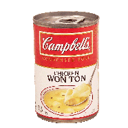 Campbell's  chicken won ton condensed soup 10.5oz