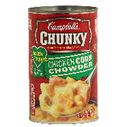 Campbell's Chunky chicken corn chowder chunky soup 18.8oz