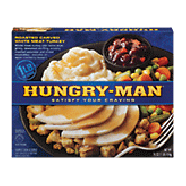 Hungry-Man  roasted carved white meat turkey, creamy mashed potat16-oz