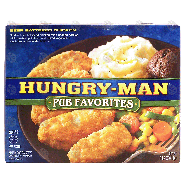 Hungry-Man Pub Favorites beer battered chicken with mashed pota14.5-oz