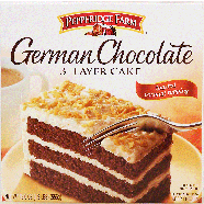 Pepperidge Farm  german chocolate 3-layer cake, toasted coconut19.6-oz
