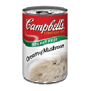 Campbell's 98% Fat Free cream of mushroom soup 10.75oz