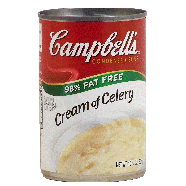 Campbell's 98% Fat Free reduced fat cream of celery condensed s10.75oz
