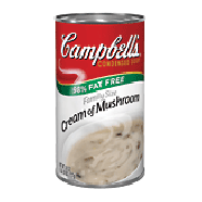 Campbell's 98% Fat Free Family Size cream of mushroom condensed so26oz