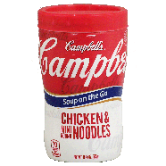 Campbell's Soup on the Go Chicken w/Mini Noodles, 80 calories 10.75oz