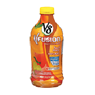 V8 V-Fusion Vegetable & Fruit peach mango, 100% juice 46fl oz