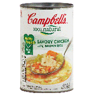 Campbell's 100% Natural Healthy Request, Savory chicken with bro18.6oz