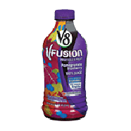 V8 V-Fusion 100% Vegetable & Fruit Juices Pomegranate Blueberry 46oz