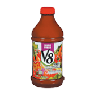 V8 High Fiber 100% vegetable juice, heart healthy 46fl oz