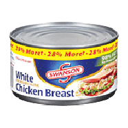 Swanson  chicken breast, white premium chunk in water  12.5oz