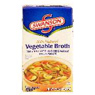 Swanson 100% Natural vegetable broth, 100% fat free, no msg added 32oz