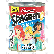 Campbell's Spaghettios original cool shapes pasta in tomato and  14.2oz