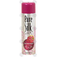 Pure Silk  raspberry mist shave cream, moisturizing with aloe  8oz