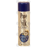 Pure Silk  coconut & oat flour shave cream, moisturizing with aloe  8oz