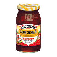 Smucker's Preserves Strawberry Low Sugar 15.5oz