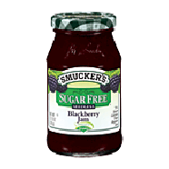 Smucker's Sugar Free seedless blackberry jam sweetened with tru 12.75oz