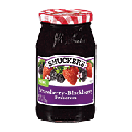 Smucker's  strawberry-blackberry preserves 18oz
