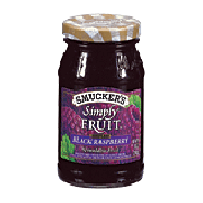 Smucker's Spreadable Fruit Simply Fruit Black Raspberry Seedless 10oz