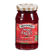 Smucker's Spreadable Fruit Simply Fruit Strawberry Seedless 10oz