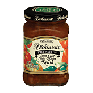 Dickinson's Premium sweet 'n' hot pepper & onion relish 8.75oz