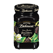 Dickinson's  pure seedless boysenberry preserves 10oz