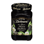 Dickinson's  pure seedless marion blackberry preserves 10oz