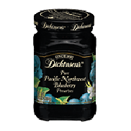 Dickinson's  pure pacific northwest blueberry preserves 10oz