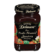 Dickinson's  pure pacific mountain strawberry preserves 10oz