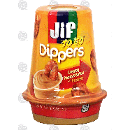 Jif To Go dippers, creamy peanut butter with pretzels 1.69oz