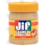 Jif  cashew butter spread, creamy 12oz
