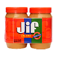 Jif Peanut Butter Creamy 40 Oz Twin Pk  5lb