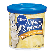 Pillsbury Creamy Supreme buttercream frosting 16oz