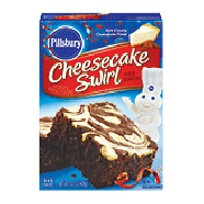 Pillsbury Fudge Supreme cheesecake swirl premium brownie mix 15.5oz