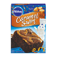 Pillsbury Fudge Supreme caramel swirl brownie mix, 8 x 8 pan siz14.6oz