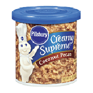 Pillsbury Frosting Creamy Supreme Coconut Pecan 15oz