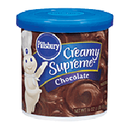 Pillsbury Frosting Creamy Supreme Chocolate 16oz